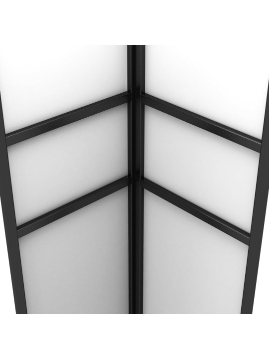Dārza nojume ar dubulto jumtu, 3x3 m, balta
