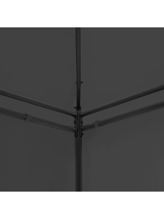 Dārza nojume, 600x298x270 cm, antracītpelēka