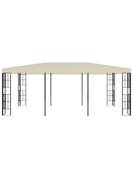 Dārza nojume, 3x6 m, krēmkrāsas