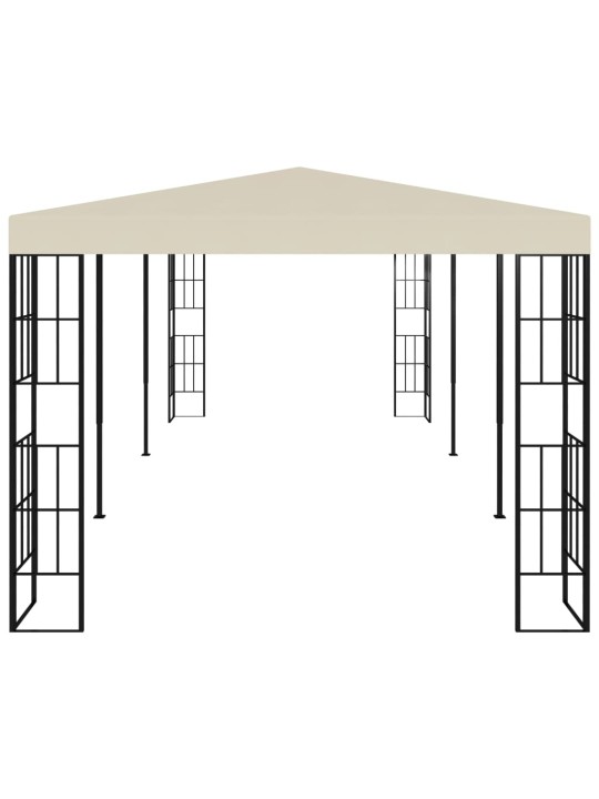 Dārza nojume, 3x6 m, krēmkrāsas