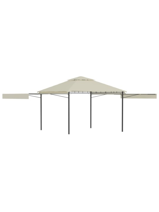 Nojume ar 2 izvelkamiem jumtiem, 3x3x2,75m, krēmkrāsa,180 g/m²