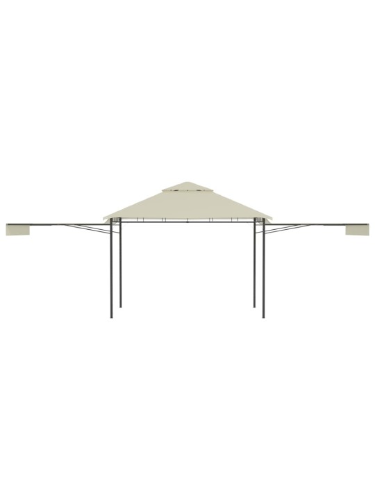 Nojume ar 2 izvelkamiem jumtiem, 3x3x2,75m, krēmkrāsa,180 g/m²