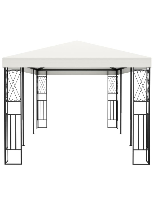 Dārza nojume, 3x6 m, krēmkrāsas audums