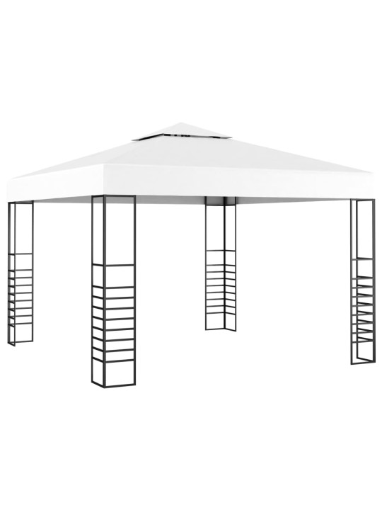Dārza nojume, 3x3 m, balta