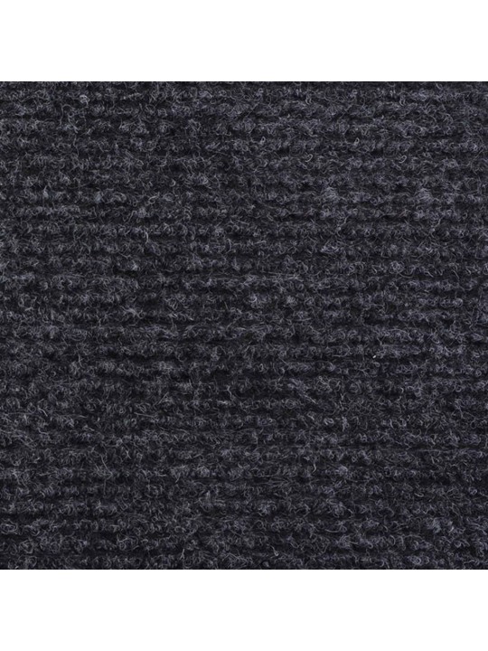 Pasākumu paklājs, 1,2x10 m, antracītpelēks, rievots