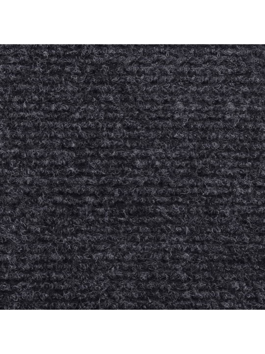 Pasākumu paklājs, 1,2x15 m, antracītpelēks, rievots