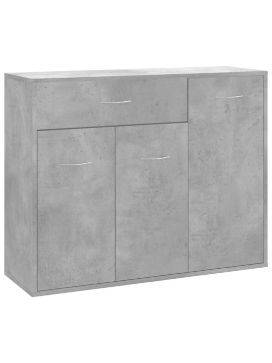 Kumode, 88x30x70 cm, inženierijas koks, betona pelēka