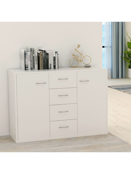 Kumode, 88x30x65 cm, inženierijas koks, balta
