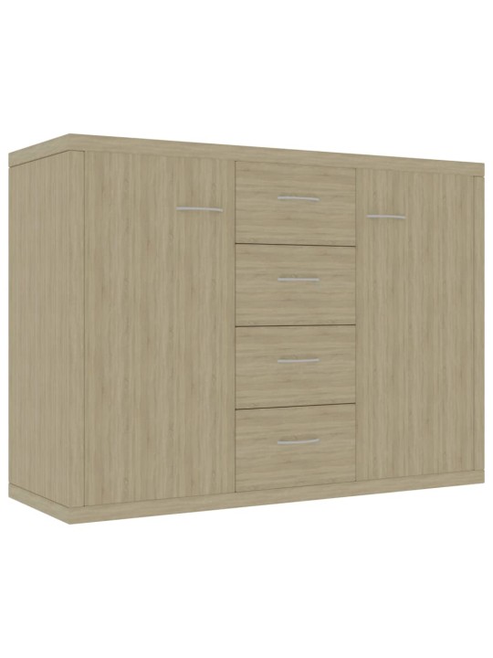 Kumode, ozolkoka krāsa, 88x30x65 cm, inženierijas koks