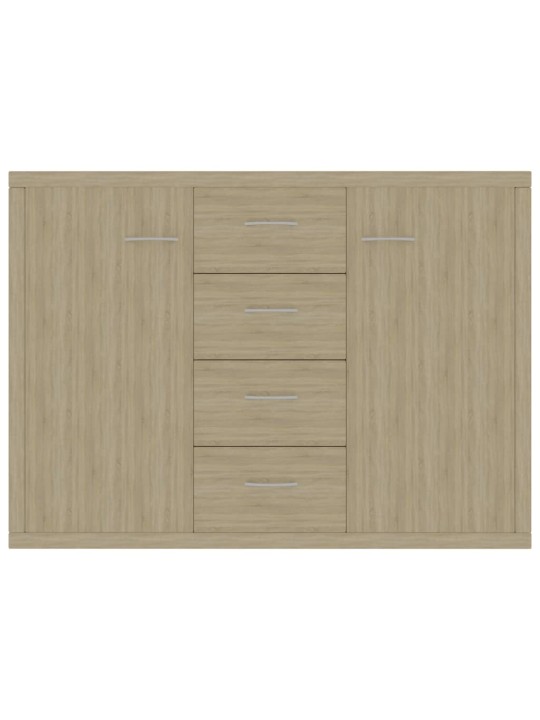 Kumode, ozolkoka krāsa, 88x30x65 cm, inženierijas koks