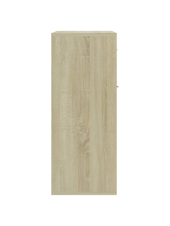 Kumode, ozolkoka krāsa, 60x30x75 cm, inženierijas koks