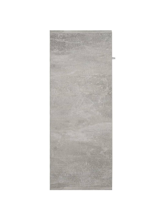 Kumode, betona pelēka, 60x30x75 cm, inženierijas koks