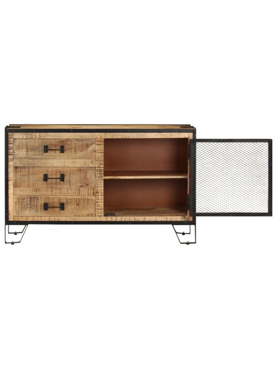 Kumode, 100x31x60 cm, neapstrādāts mango masīvkoks