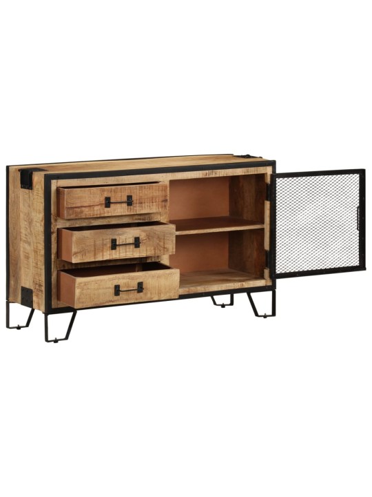 Kumode, 100x31x60 cm, neapstrādāts mango masīvkoks