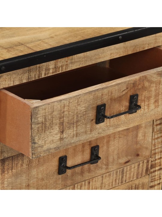 Kumode, 100x31x60 cm, neapstrādāts mango masīvkoks