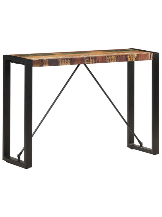 Konsoles galdiņš, 110x35x76 cm, pārstrādāts masīvkoks