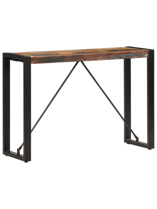 Konsoles galdiņš, 110x35x76 cm, pārstrādāts masīvkoks
