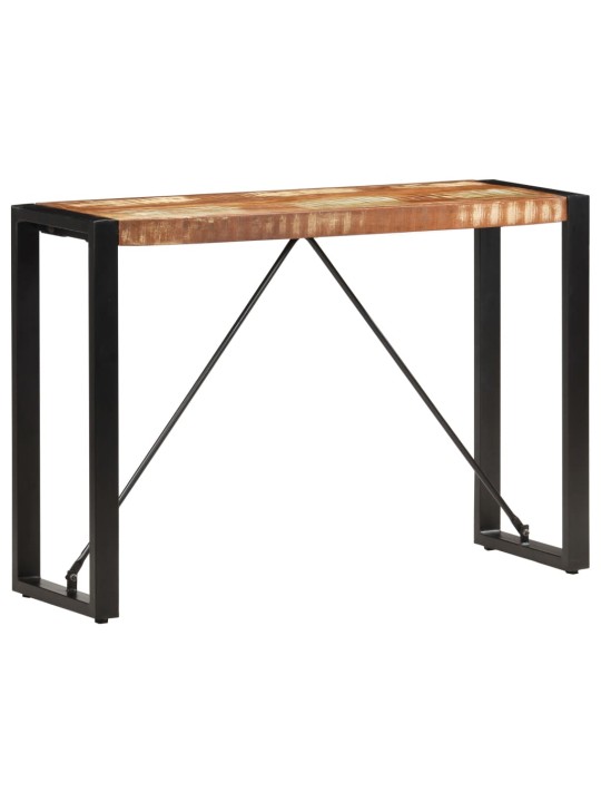 Konsoles galdiņš, 110x35x76 cm, pārstrādāts masīvkoks