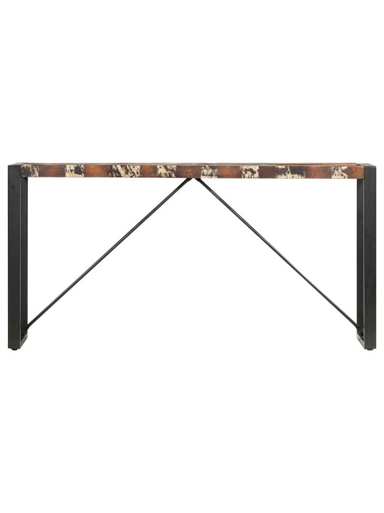 Konsoles galdiņš, 150x35x76 cm, pārstrādāts masīvkoks