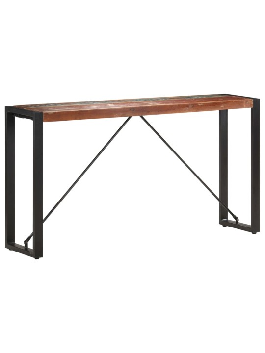 Konsoles galdiņš, 150x35x76 cm, pārstrādāts masīvkoks