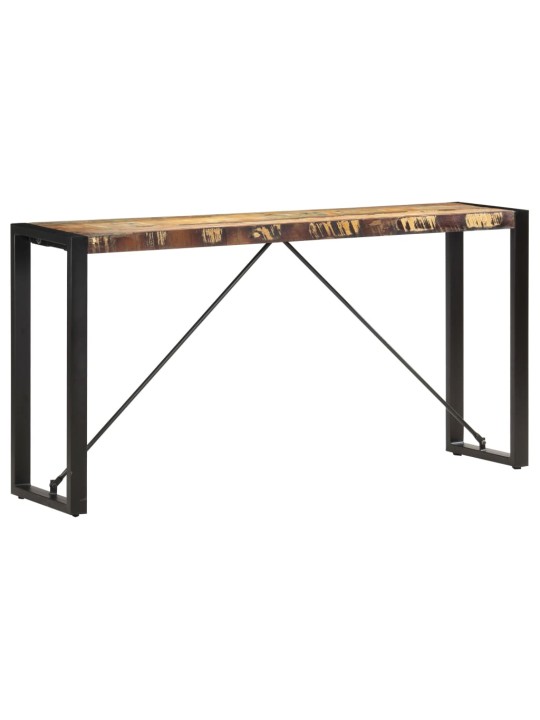 Konsoles galdiņš, 150x35x76 cm, pārstrādāts masīvkoks