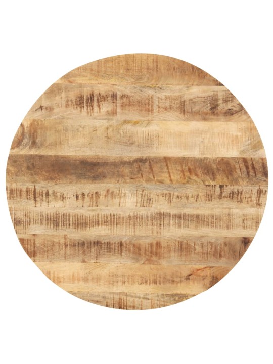 Galda virsma, 25-27 mm, 50 cm, apaļa, mango masīvkoks