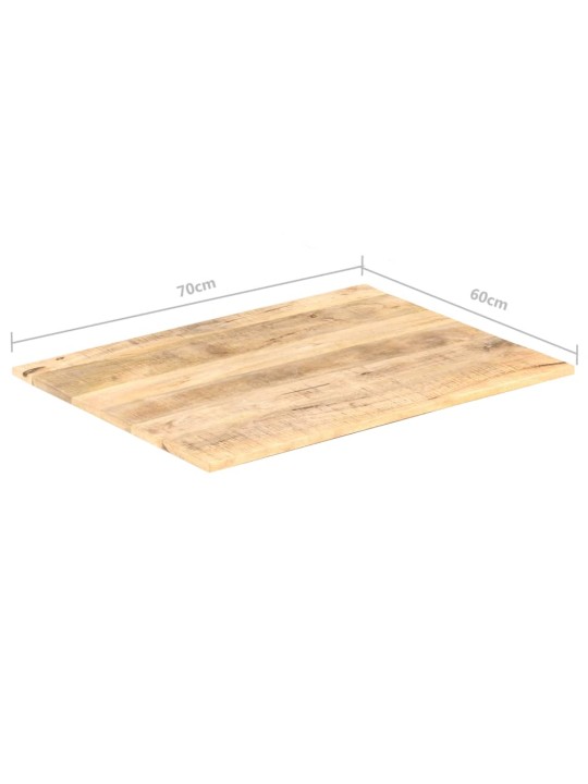 Galda virsma, 15-16 mm, 70x60 cm, mango masīvkoks