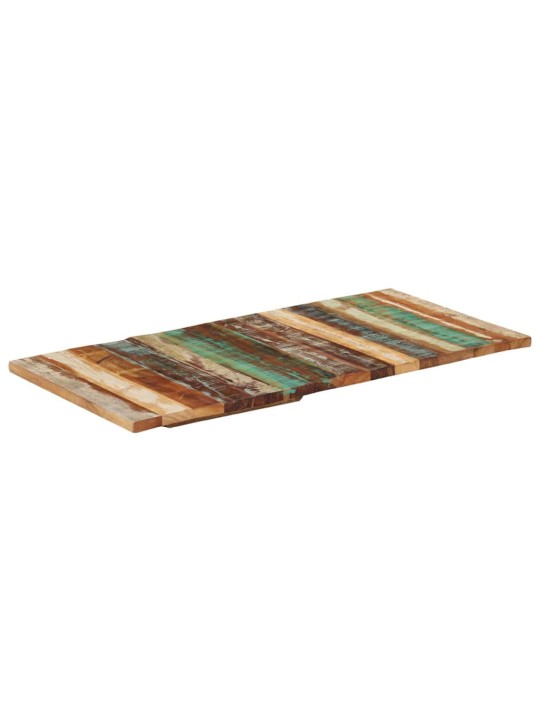 galda virsma, taisnstūra, 60x120 cm, 25-27 mm, pārstrādāts koks