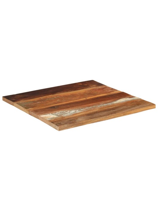 Galda virsma, kvadrāta, 70x70 cm, 25-27 mm, pārstrādāts koks
