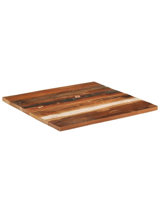 Galda virsma, kvadrāta, 70x70 cm, 25-27 mm, pārstrādāts koks