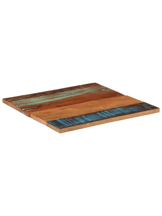 Galda virsma, kvadrāta, 70x70 cm, 25-27 mm, pārstrādāts koks