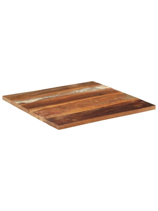 Galda virsma, kvadrāta, 70x70 cm, 25-27 mm, pārstrādāts koks
