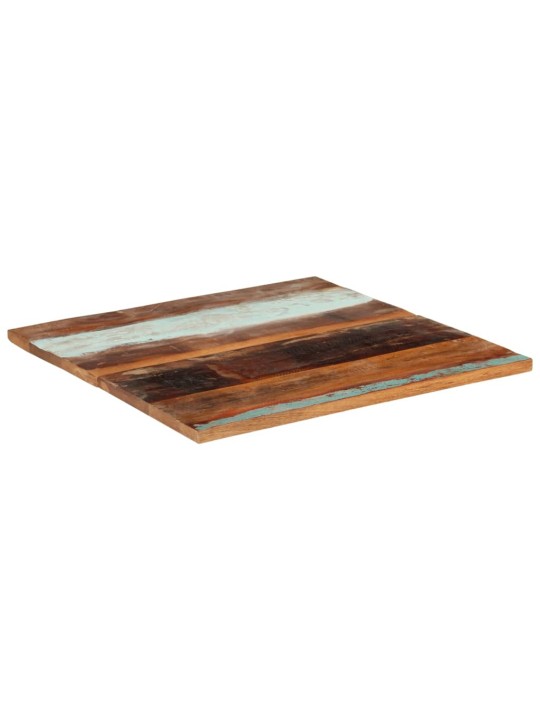 Galda virsma, kvadrāta, 80x80 cm, 25-27 mm, pārstrādāts koks