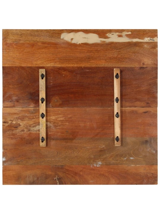 Galda virsma, kvadrāta, 80x80 cm, 25-27 mm, pārstrādāts koks