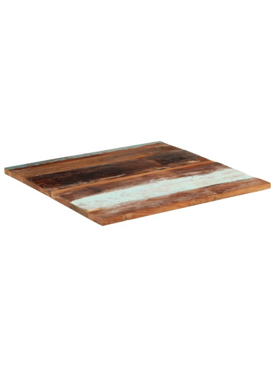 Galda virsma, kvadrāta, 80x80 cm, 25-27 mm, pārstrādāts koks