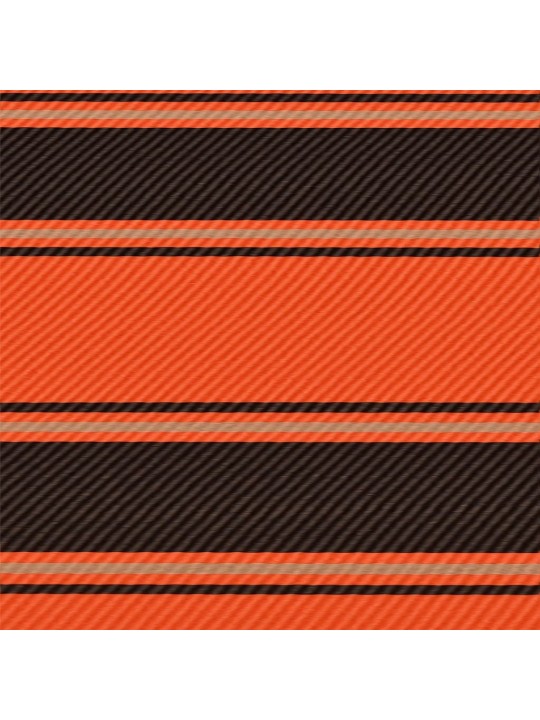 Markīze, oranža ar brūnu, 350x150 cm, izvelkama