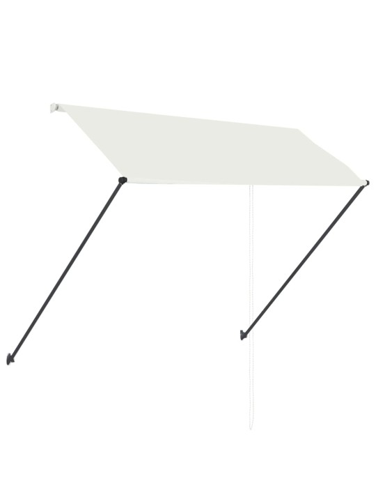 Izvelkama markīze ar led, 250x150 cm, krēmkrāsas