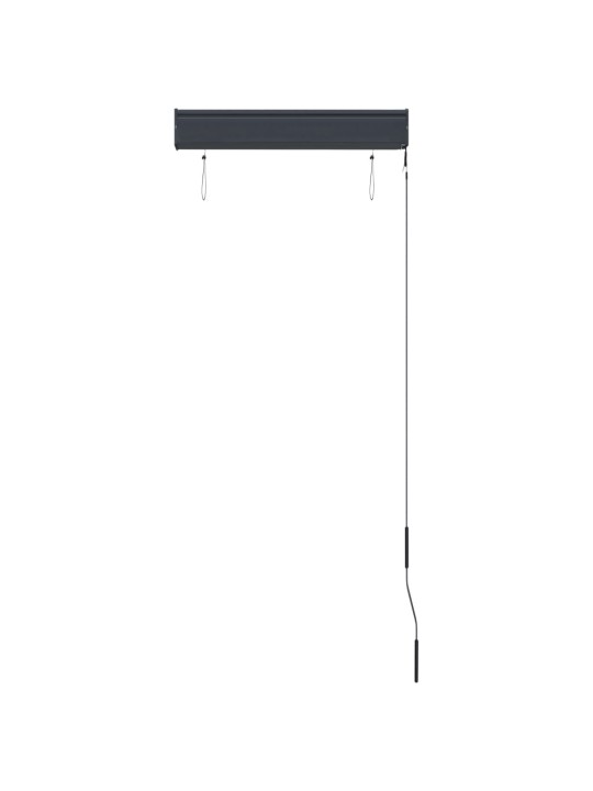 Āra ruļļu žalūzija, 60x250 cm, zila un balta