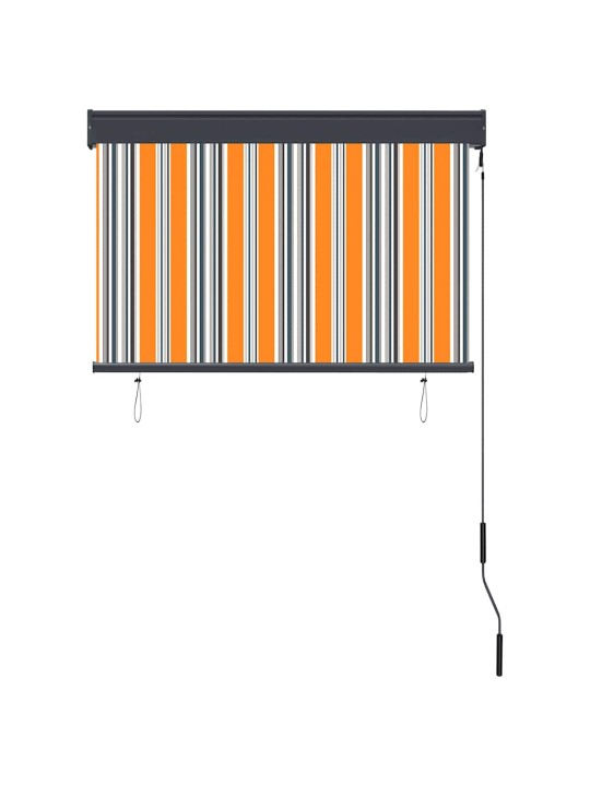Āra ruļļu žalūzija, 100x250 cm, dzeltena un zila