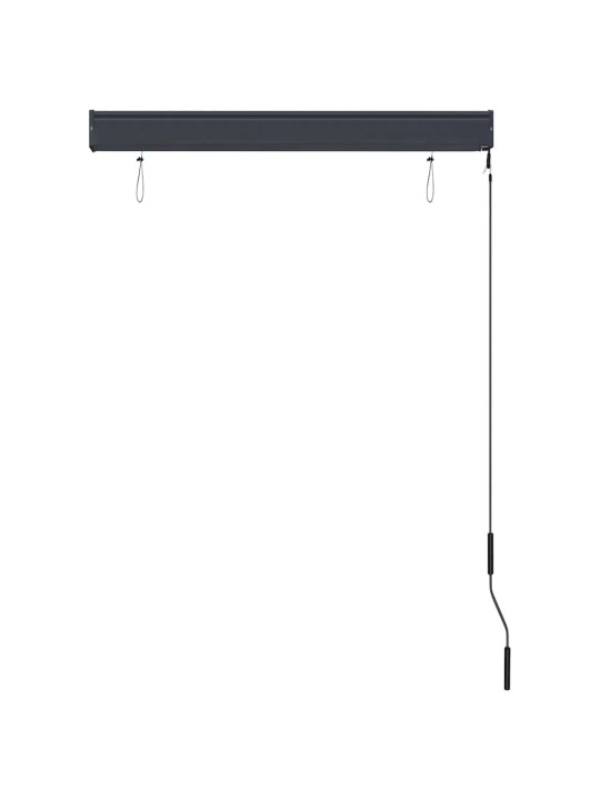 Āra ruļļu žalūzija, 100x250 cm, dzeltena un zila