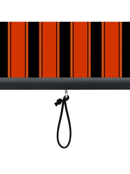 Āra ruļļu žalūzija, 120x250 cm, brūna un oranža
