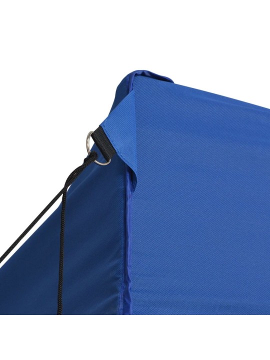 Saliekama nojume ar 4 sienām, zila, 3x6 m, tērauds