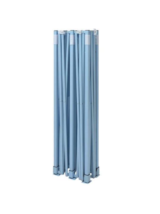 Saliekama nojume ar 4 sienām, krēmkrāsa, 3x6 m, tērauds