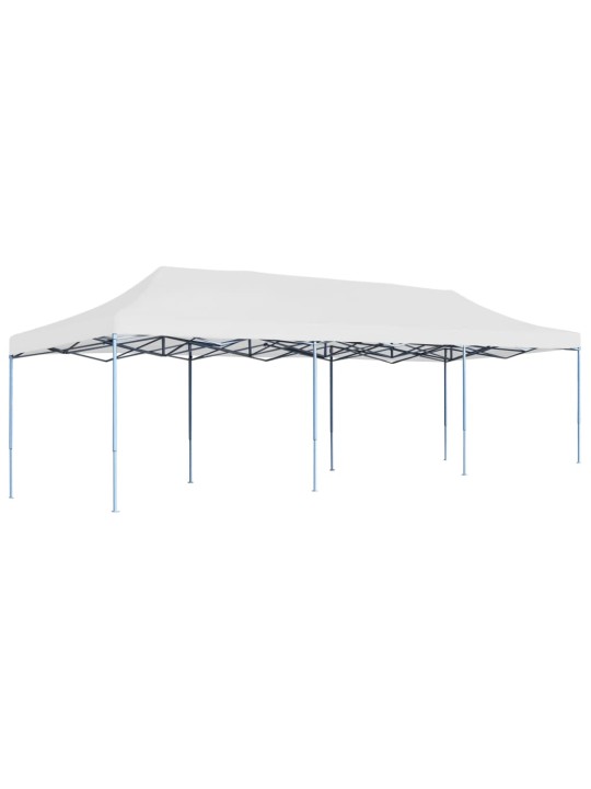 Saliekama svinību nojume, 3x9 m, balta