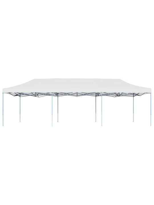 Saliekama svinību nojume, 3x9 m, balta