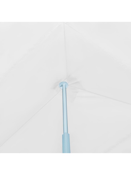 Saliekama nojume ar 5 sānu sienām, 3x9 m, balta