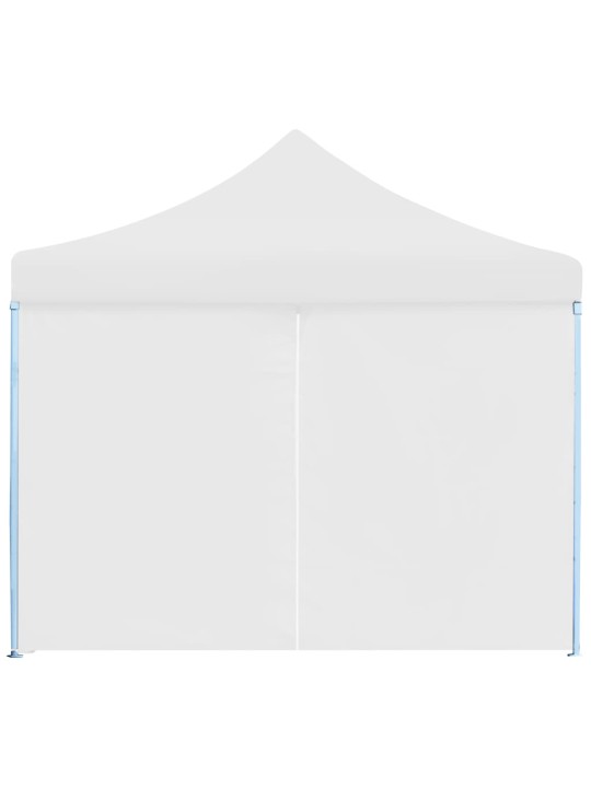 Saliekama nojume ar 8 sānu sienām, 3x9 m, balta