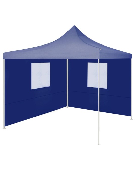 Saliekama nojume ar 2 sienām, zila, 2x2 m, tērauds