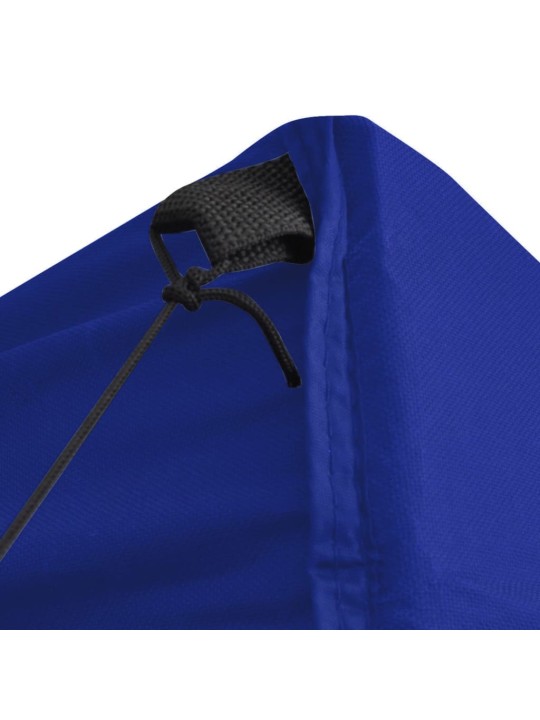 Saliekama nojume ar 4 sienām, zila, 2x2 m, tērauds