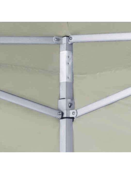 Saliekama nojume ar 2 sienām, krēmkrāsa, 2x2 m, tērauds